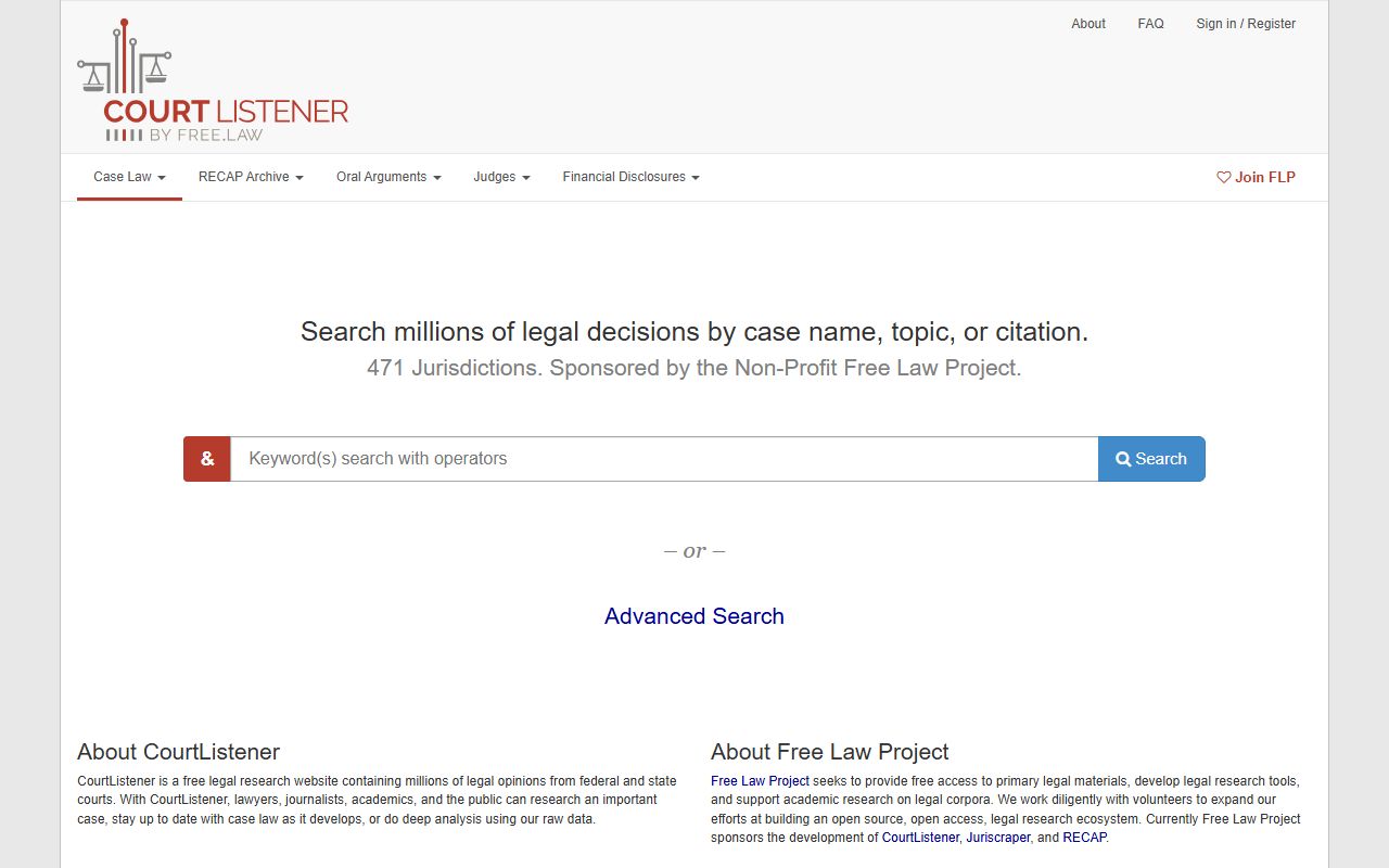 Cherokee County Clerk of Superior Court CourtListener research source