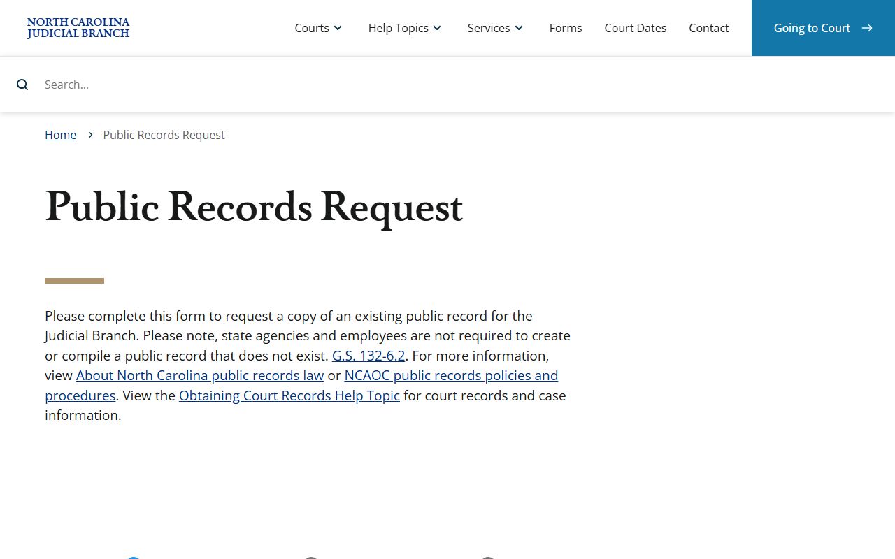 Cherokee County court records Judicial Branch public records request form