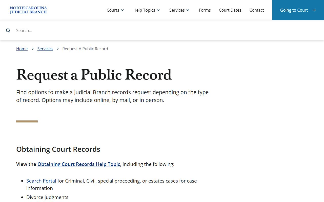 Cherokee County court records public record request routing