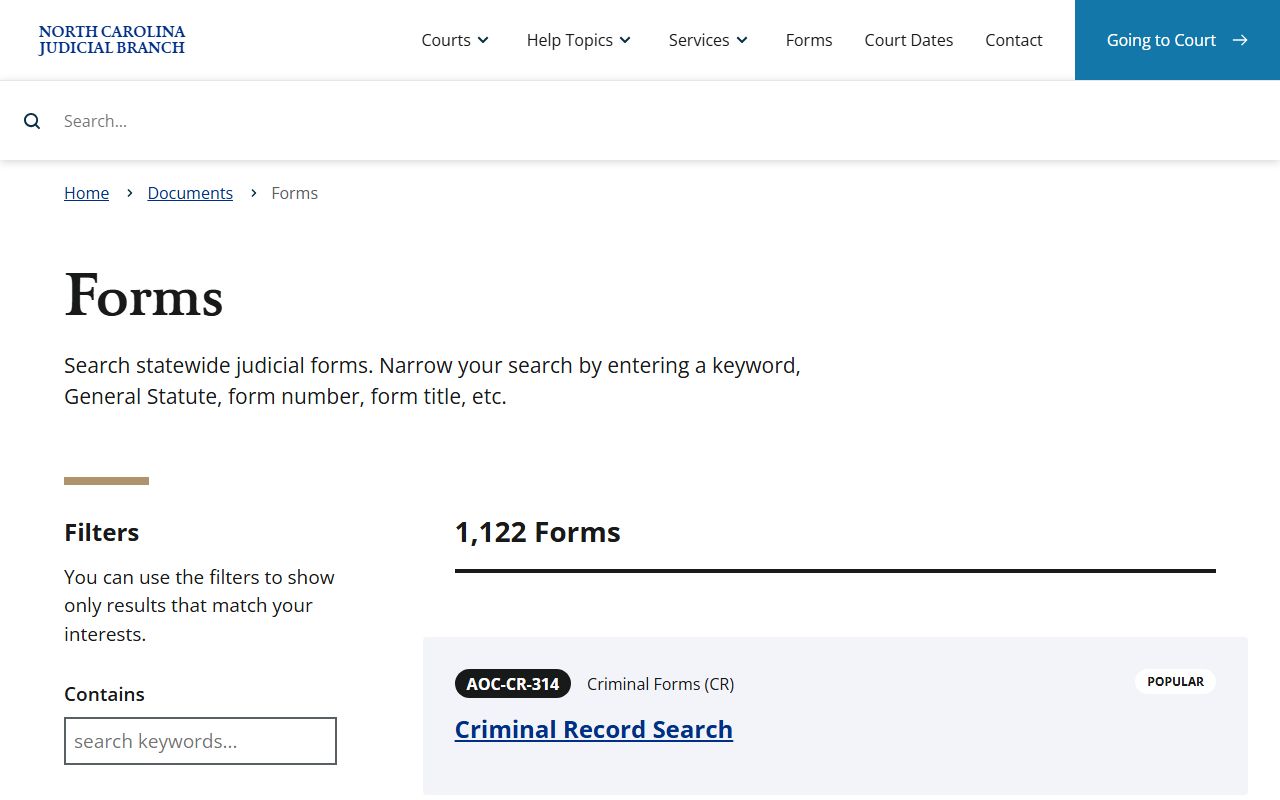 Cherokee County probate records statewide judicial forms search