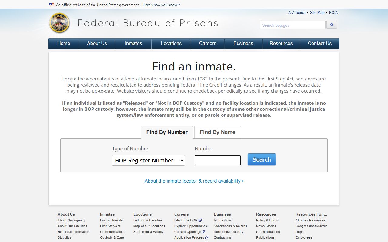 Cherokee County warrant search federal inmate locator